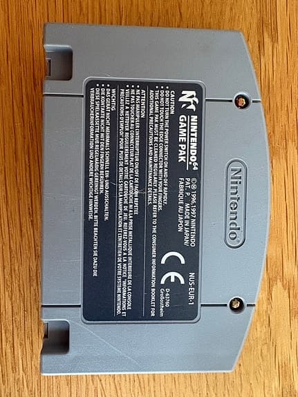 Nintendo 64 Banjo-Kazooie spelkassett