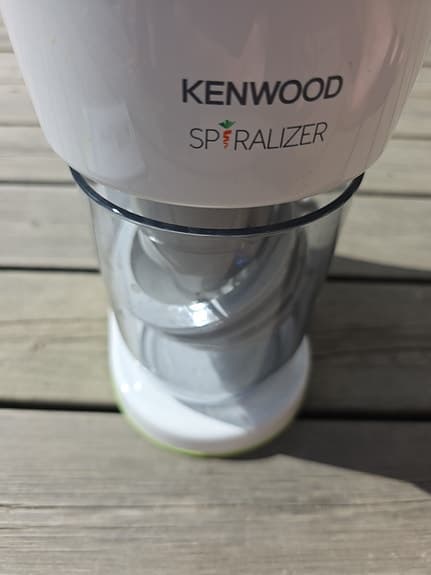 Kenwood FGP20 Spiralizer grön vit köksmaskin