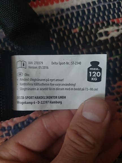 Crivit Delta-Sport träningsslingor