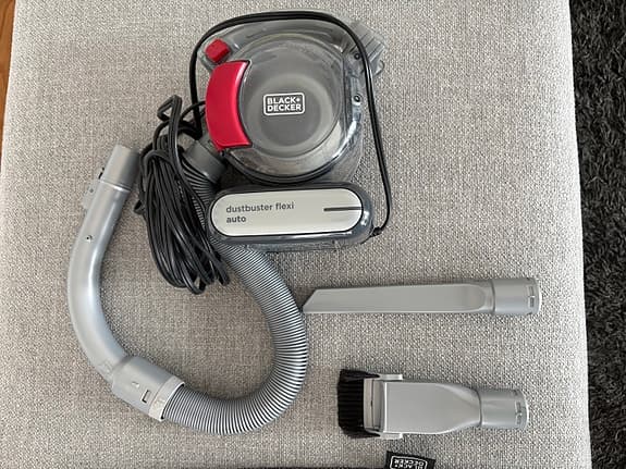 Black & Decker 12V dammsugare Dustbuster Flexi Auto