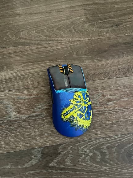 Razer DeathAdder V3 Pro Fortnite trådlös gamingmus blå