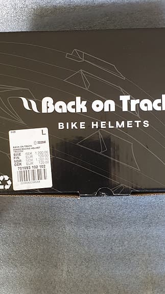 Helt ny cykelhjälm Back on Track Wings MIPS (Strl L) – Oanvänd