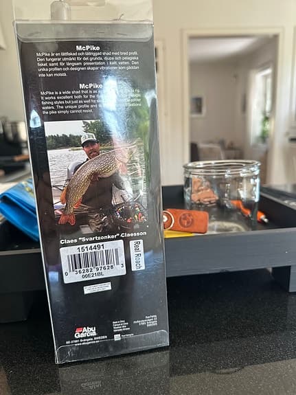 Abu Garcia Svartzonker McPike 25 cm 106 g – 2-pack – Nytt