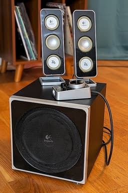 Logitech Z4 2.1-högtalarsystem för dator