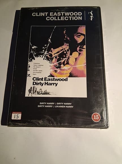 Dirty Harry – Clint Eastwood DVD box 15 år