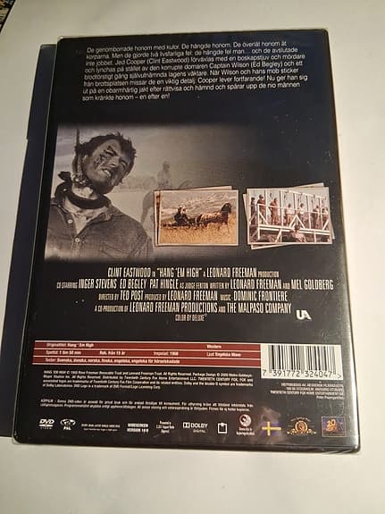 DVD Häng dom högt westernfilm