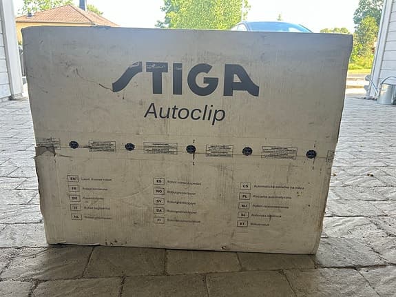 Stiga Autoclip 225 S robotgräsklippare - helt ny i obruten orginalkartong