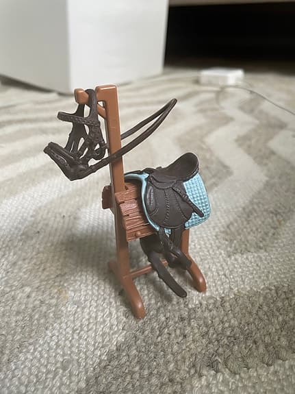 Schleich skötplats med häst