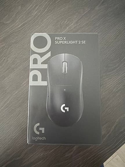 Logitech Pro X Superlight 2 SE trådlös gamingmus OÖPPNAD