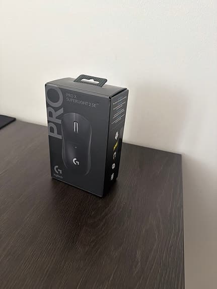 Logitech Pro X Superlight 2 SE trådlös gamingmus OÖPPNAD