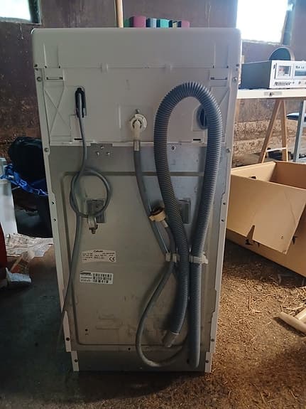 Cylinda TT 150 toppmatad tvättmaskin vit