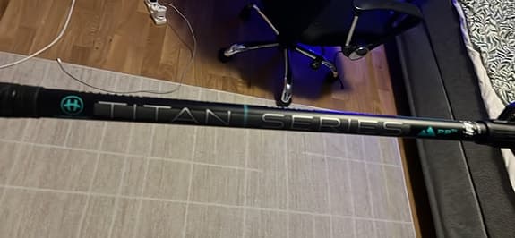 Unihoc Titan Series innebandyklubba svart