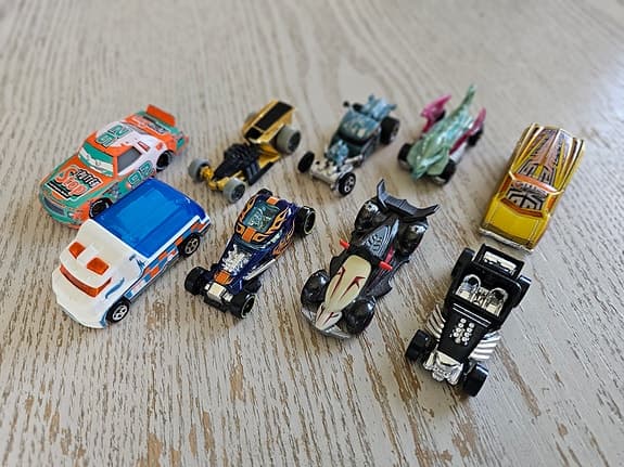 Hot Wheels, fantasibilar & monstertruck
