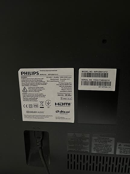 Philips 65 Tum SMART TV 4K