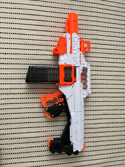 Nerf Ultra leksaksgevär vit/orange