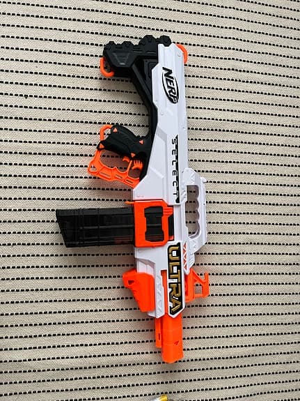 Nerf Ultra leksaksgevär vit/orange