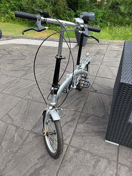Ihopfällbar campingcykel