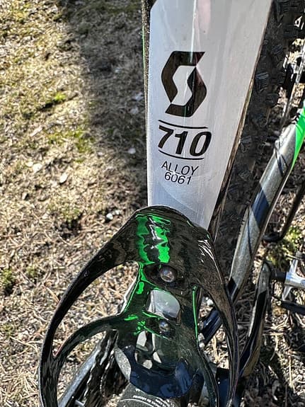 Scott 710 mountainbike 27,5" M unisex svart/grön