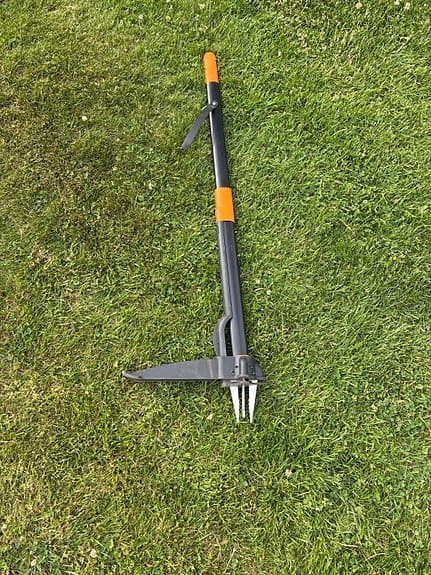 Fiskars ogräsupptagare trädgårdsverktyg