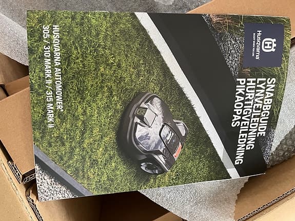 Husqvarna Automower 310 MKII robotgräsklippare Ny