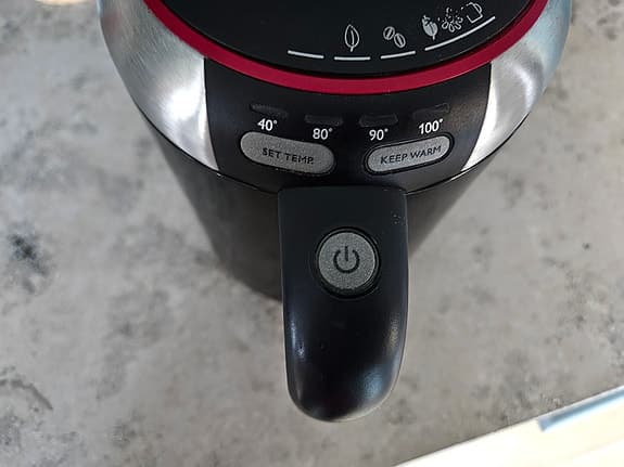 Vattenkokare 1 liter val mellan 40°, 80°, 90°, 100°. Philips, nyskick