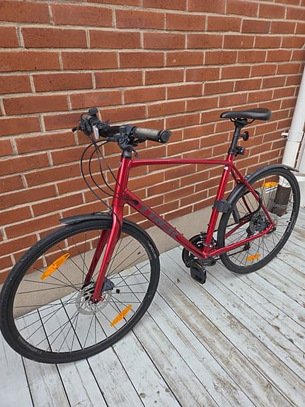 Trek FX3 hybridcykel XL  röd unisex
