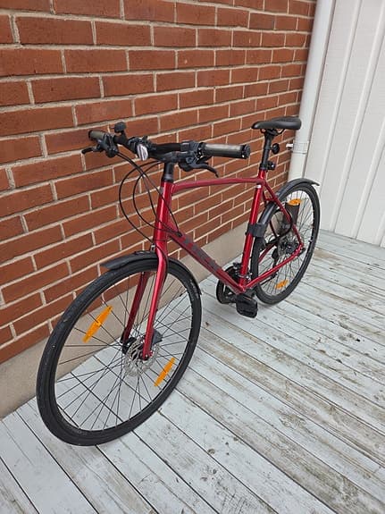 Trek FX3 hybridcykel XL  röd unisex