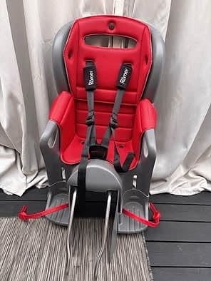 Britax Römer Jockey Comfort cykelsits röd/grå