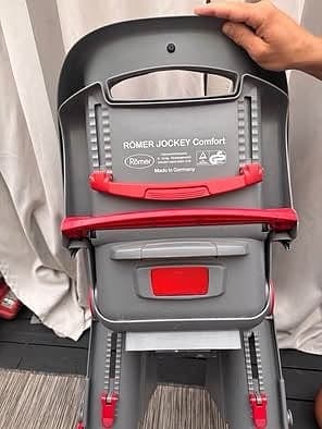 Britax Römer Jockey Comfort cykelsits röd/grå