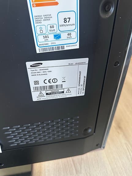 Samsung UE40ES5505 40" LED-TV svart