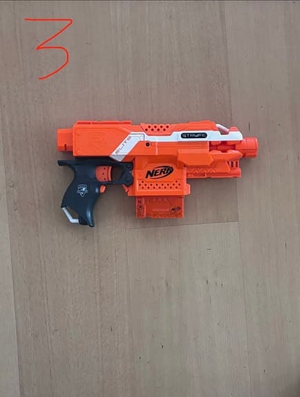 Nerf leksakspistoler och gevär blandat paket