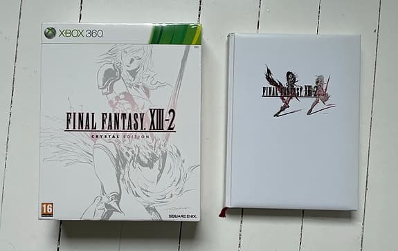 Final Fantasy XIII-2 Crystal Edition + Guidebok