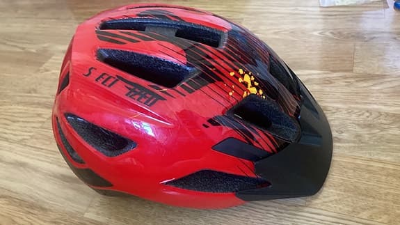 Specialized Shuffle LED cykelhjälm barn 50–55 cm röd