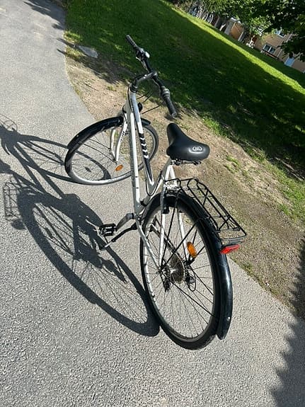 Herr cykel