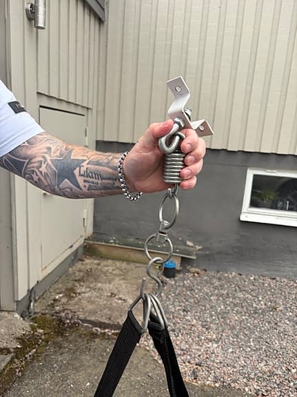 Casall boxningssäck med handskar svart