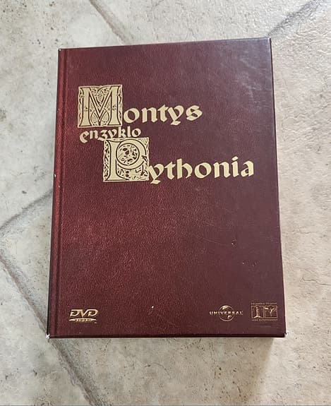 Monty Python DVD-box "Montys enzyklopythonia"