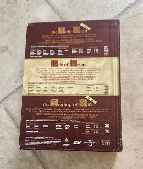 Monty Python DVD-box "Montys enzyklopythonia"