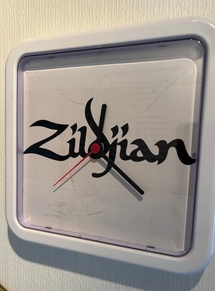 Zildjian väggklocka