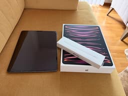 iPad Pro 12,9" (6:e gen) M2 128GB Wi-Fi Space Gray + Apple Pencil 2
