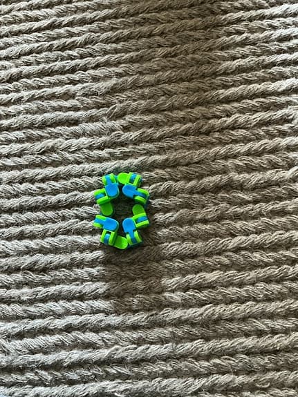 Blandade fidget toys.