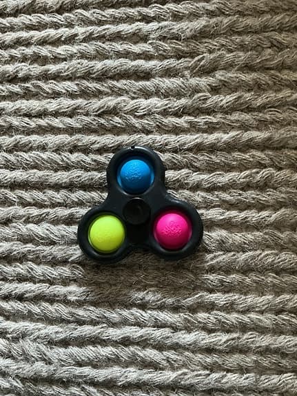 Blandade fidget toys.