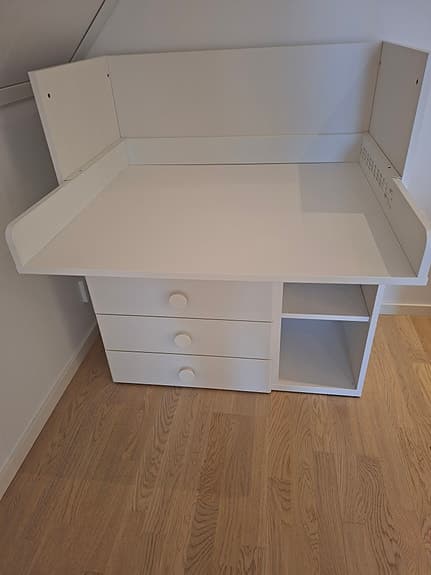 SMÅSTAD Skötbord/skrivbord