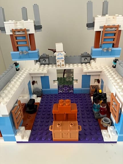 LEGO Minecraft 21186 Isfästning med figurer