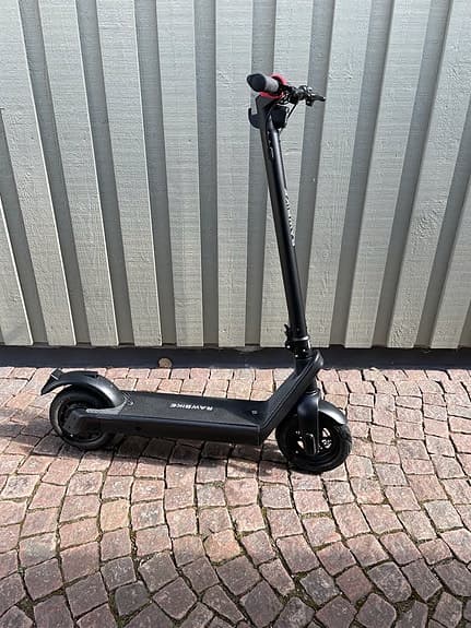 Rawbike elsparkcykel svart