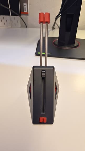Zowie Camade musbungee svart/röd