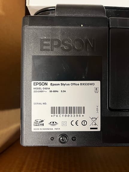 Epson Stylus Office BX535WD skrivare svart