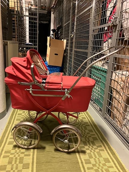 Retro dockvagn från 60-talet