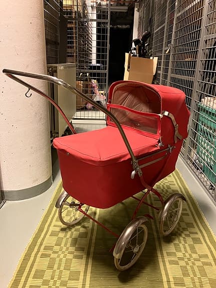 Retro dockvagn från 60-talet