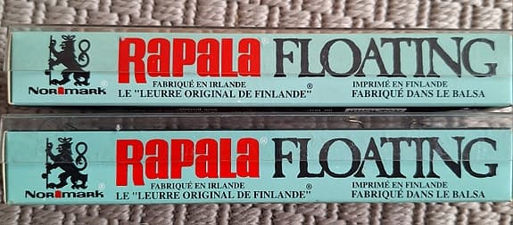 Rapala Floating wobbler beten orange/grön