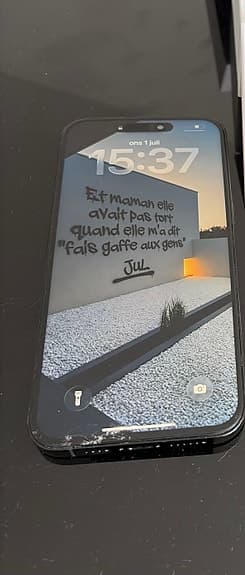 Apple iPhone 14 Pro 128 GB svart